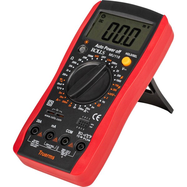 Main product image for Rolls MU118 Digital Multimeter with Capacitance and 245-1220